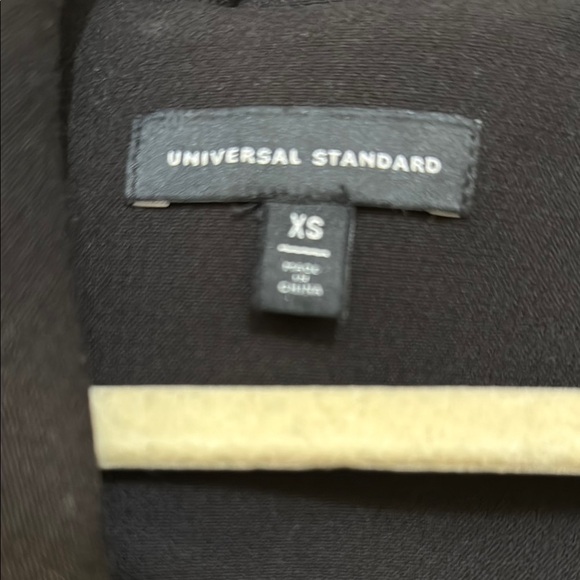 Universal Standard Black Lined Ponte Blend Rivington Military Style Blazer NWOT - Picture 3 of 6